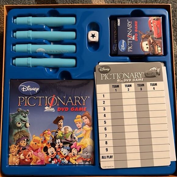 Disney Pictionary DVD Game DVD has never been opened Great condition - Picture 3 of 3